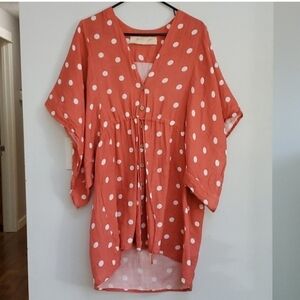 Jen's Pirate Booty Polka dots cover up